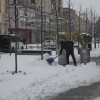 sneg, murska-sobota, promet, mesto, pluženje, kidanje-snega