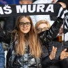 mura, aluminij, gledalci, tribune, navijači