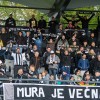 mura, aluminij, gledalci, tribune, navijači