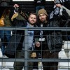 mura, aluminij, gledalci, tribune, navijači