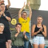 žnk-pomurje, žnk-olimpija, tribune, gledalci, navijači, družabno