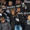 mura, celje, tribune, navijači