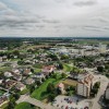 dron, murska-sobota, murska, zračni, panorama, ulice, mesto