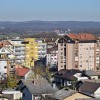 murska-sobota, panorama, mesto, urbano, zračni, mestno-jedro