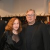 Igralka Barbara Vidovič in direktor mini teatra Mini teatra Robert Waltl