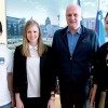 sprejem atletov tadej enci, maja mihalinec, nina djordjevic