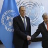 Sergej Lavrov, Antonio Guterres