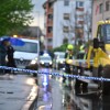 simbolična, policija, gasilci, prometna-nesreča