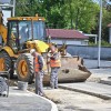 asfaltiranje-ceste, slomškova-ulica, pomgrad, delavci, gradbeni-stroj