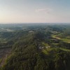 dron, panorama, simbolična, goričko, gozd, narava