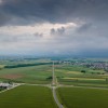 simbolična, dron, murska-sobota, južna-obvoznica, drevored, krožišče, cesta, polja