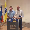Bojan Šrot, Janez Janša