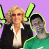 Lepa Brena in Novak Đoković