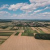 simbolična, dron, prekmurje, občina-beltinci, gančani, kmetijstvo, polja, polje