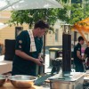 sočna-vilica, hrana, fast-food