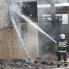 Požar hleva na veliki Loki