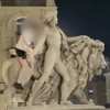 Bruselj, turist, kip