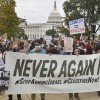 Protest v Washingtonu.