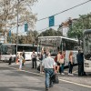 avtobusna postaja ljubljana, avtobus, potniki