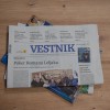 vestnik, novine, časopis, naslovnica