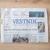 novine, vestnik, časopis, naslovnica