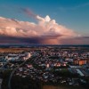 simbolična, vreme, dron, nevihta, oblačno, murska-sobota, podnebje, dež