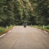 simbolična, motoristi, motor, cesta, motorno-kolo, promet