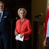 ursula von der leyen, poljska, donald tusk, Petr Fiala