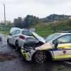 policijsko vozilo, nesreča