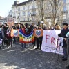 protivojni shod, prešernov trg