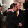 donald-trump, macron, zelenski