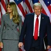 Melania in Donald Trump