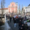 protest, ljubljana