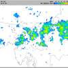 Radarska slika padavin