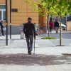 simbolična, starostniki, upokojenci, invalid, starejši, pešec