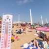 termometer vročina morje plaža