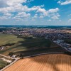 simbolična, pšenica, njiva, polje, kmetijstvo, žitarice, žetev, kombanj, bale, bala, seno