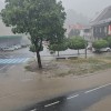 ravne na koroškem, poplavljena cesta