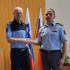 Andrej Debelak (levo) in direktor PU Celje Niko Kolar