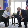 Ursula von der Leyen, donald trump