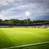 mura, aluminij, gledalci, tribune