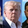 Vladimir Putin, Donald Trump, Volodimir Zelenski