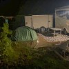 kamp naliv poplava