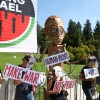 blejski-strateski-forum, protest, palestina