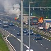 primorska avtocesta, goreči tovornjak