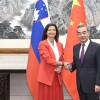 kitajski zunanji minister Wang Yi Tanja Fajon