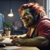 simbolična, internetni-trol, troll, trolling, računalnik