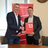 župan Občine Ormož Danijel Vrbnjak in direktor družbe Energija plus Alan Perc.JPG