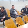 Obtoženi Tilen Novak skrajno levo.
