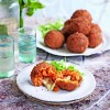 ocvrte riževe kroglice arancini